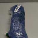 decorUhome Spring Euro Sham Throw Pillow Covers 22x22 Inch Set of 2, Soft Plush Faux Fur Wool Dark Blue Accent Couch Pillow Covers for Modern Farmhouse Bed Sofa Living Room