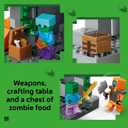 LEGO Minecraft Zombie Dungeon Building & Pretend Play Toy for Boys & Girls - Video Game Playset & Toy Figures for Kids, Ages 8+ - W/Wandering Wastelands Minifigure - Gift Idea for Birthdays - 21587