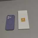 Miracase Magnetic for iPhone 17 Pro Case, Compatible with MagSafe, Integrated Silicone Camera Control Cover, 3.0mm Thicken Shockproof Drop Protection Phone Case for 17 Pro,Lavender Gray