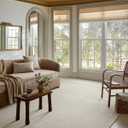 Loloi Magnolia Home by Joanna Gaines Henley Collection HNY-01 Ivory/Silver 7'-9" x 9'-9" Area Rug