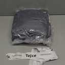 Tejoe Ultra-Soft Faux Rabbit Fur Throw Blanket 50"x60",Cozy Fuzzy & Plush Throw for Couch & Bed, Super Heavy Warm Fluffy Thick Blanket for Sofa Bedroom Living Room Home Decor - Dark Grey