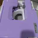 Janome Lovely Lilac Easy-to-Use Sewing Machine with Interior Metal Frame, Bobbin Diagram, Tutorial Videos, Made with Beginners in Mind for Garments, Patchwork, Light Quilting, Product Dimensions 7"D x 16"W x 12"H