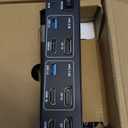 8K@60Hz HDMI Displayport KVM Switch 2 Monitors 2 Computers, 4K@120Hz USB3.0 Dual Monitor HDMI KVM Switches Display Port for 2 Computers Share 2 Screens and 4 USB Devices for Keybord Mouse Printer