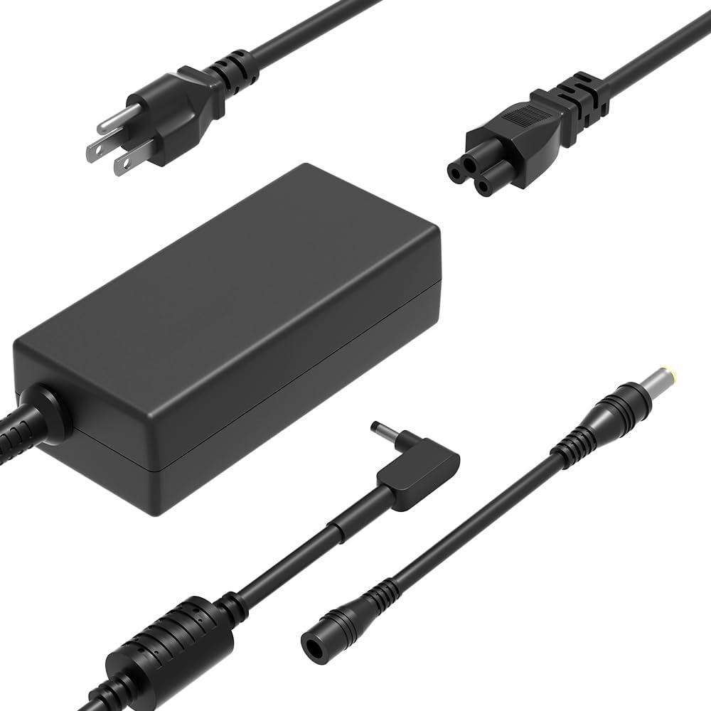 65W 45W AC Charger Compatible with Acer Aspire 3 5 15 14 A315 A314 A317 Vero/Go/Spin 14 15 R15 R14 R13 a315-58 a315-59 a315-24pt a315-23 a315-57 a315-35 a315-34 a315-24p Laptop