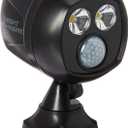 Ontel Night Hawk - Super Bright 450 Lumen LED Outdoor/Indoor Security Spotlight with Advanced Motion Sensor, Adjustable Head, Easy Wireless Installation