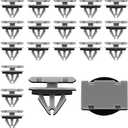 zipelo 20 PCS Rocker Moulding Clips, Car Fender Exterior Trim Clips, Replacement OEM Number: 68172491AA 68271803AA 68395627AA 11571175, 12mm Auto Rocker Flare Moulding Clips, Car Accessories