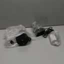 FZWLE RGBW 6W Color Changing Spot Lights with Remote, 16-Color Uplighting Indoor, 120V Plug-in & 6FT Cord, Includes Floor Foot Switch & Base (2-Pack)