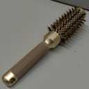 AIMIKE Round Brush for Blow Out, Small Round Hair Brush Nano Thermal Ceramic & Ionic Tech, for Blow Drying & Styling, Curling and Shine  2.4 inch Barrel w/Boar Bristles
