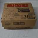 Huggies Size 4 Diapers, Little Movers Baby Diapers, Size 4 (22-37 lbs), 140 Ct (2 Packs of 70)