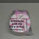 24 Pcs Large Christmas Decorations Indoor: Pink White Peppermint Lollipop Christmas Tree Picks Swirl Lollipop Decorations for Xmas Tree Topper Home Office Party Vase Decor