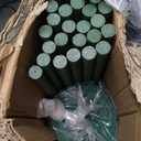 Garden Fencing, Plastic Fence Roll, Temporary Fence, Snow Fence, 3.3 x 100 FT Animal Barrier Fencing with Stakes
