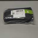 SaphiRose Long Sleeve Rain Jacket Extra Length Waterproof Rain Poncho with Hood and Pockets for Adults (Black, S)