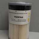 FS19765 Fuel Water Separator, Replaces PF7930, P550851, P568522, L9765FXL, WF10005, 96005, 102528, 102761, for ISX12, ISX15, X12, X15, N13, C13, C15, C16 Diesel Engines, 25 Micron Rating