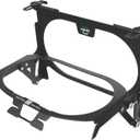 Hoop Metal Compost Bag Holder + 25 Compostable Bags 3 Gallon, Clips to Kitchen Trash Can, Kitchen Cabinet Door, Replaces Countertop Compost Bin, Hanging Trash Can.