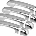 SEGADEN Chrome Plated Door Handle Cover Compatible with 2010-2015 Toyota 4Runner (4 Doors No Passenger Keyhole) XG7405A