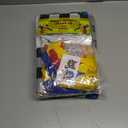 2 x Monster Truck Birthday Decorations - Cake Topper, Banner, Backdrop, Latex Balloons, Foil Balloons, Table Cover, Sticker Set,149Pcs Set, Monster Truck Party Decorations (Red and Blue)