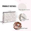 2 x Frog Gifts for Women Frog Cosmetic Bag Makeup Bag Makeup Zipper Pouch