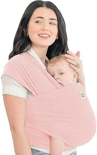 Amazon.com : KeaBabies Baby Wrap Carrier - All in 1 Original Baby Carrier Newborn to Toddler Sling, Easy to Wear, Hands Free Bonding, Lightweight, Breathable Infant Wraps (Dusty Pink) : Baby