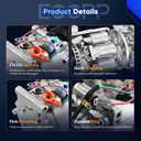 ECCPP AC Compressor for Honda CR-V 2.0L 1997-2001 for Honda Civic 1.5L 1.6L 1994-2000 AC Compressor with Clutch