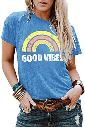 YEXIPO Womens Graphic Tees Short Sleeve Summer Tops Funny Letter Print Crew Neck Casual Loose Cute T Shirts Large YEXIPO Womens Graphic Tees Short Sleeve Summer Tops Funny Letter Print Crew Neck Casual Loose Cute T Shirts Large
