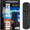 UltraPro OneTouch Universal Remote Control for Samsung TV, LG Universal Remote Control for Smart TV, Roku Remote Replacement, Vizio, Sony, Backlit, Black, 83758