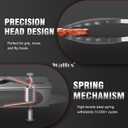 Walfos Small Silicone Tongs for Cooking- 7 inch Mini Kitchen Tongs with Silicone Tips, Great for Cooking, Turning, Serving, Food tongs Set of 3