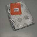 SERISSA 2x3 Rugs for Entryway, Washable Non-Slip Grey Blue Small Area Rug, Soft Low-Pile Boho Geometric Indoor Entry Rug Door Mat Indoor Entrance Front Door Carpet for Bathroom Kitchen Bedroom