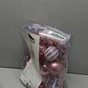 Joiedomi 66 Pcs Pink Christmas Balls Ornaments Set, Christmas Tree Ornaments Shatterproof Plastic for Xmas Hanging Decoration, Holiday Party Decoration