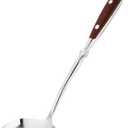 Kitchen Ladle Stainless Steel 304Metal Soup Ladle with Stylish Bakelite HandleHeavy Gauge Soup Spoon Serving SpoonKitchen Cooking Spoons (Small)