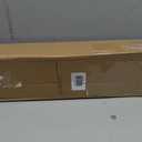LazBlinds No Drill Bamboo Roman Shades, 20" W x 48" H, Star-Brown