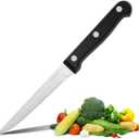 Steak Knives Set of 8, Serrated Steak Knife Sets, Triple Rivet Steak Knife, Stainless Steel Steak Knife, Professional Dinner Knives, Sharp Knifes for Home and Restaurant