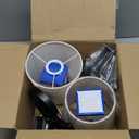 Frideko Swing Arm Rechargeable Wall Sconces Set of Two with Remote, 3 Colors Dimmable Battery Operated Wall Light, 5200mAh Wireless Wall Lamp with 4 Timer, Fabric Indoor Wall Lighting for Bedroom