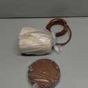 Wabi Sabi Pendant Light Travertine Lampshade Nordic Style Concrete Pendant Light Dining Room Kitchens Island Hanging Lights Stone Lamp Bedside Cement Pendant Light Fixture (Wire Adjustable) (4.3")