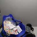 ELEMARA Bumper Car, 1.9MPH Max, 12V Electric Car for Kids W/Parent Remote, Bluetooth Ride on Toys, Ride on Car W/2-Speed, 2 Driving Mode, 360Spin, Music,5 Lighting Mode, DIY Stickers, Blue