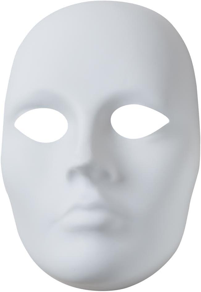 Creativity Street Female Plastic Mask, 5.5" x 8"