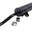 Muffler W/Gasket 5FU-E4710-00-00 4S1-E4710-00-00 Compatible with Yamaha Big Bear 400 YFM400F YFM 400F 4X4 2000-2006