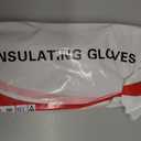 Insulating Gloves For High Voltage Electrical Work 1.8mm-Thickness Protective Gloves Cut & Stab Resistant 12kVAC/22kVDC Max Red Rubber Insulating Handwear For Lineworker Electricians