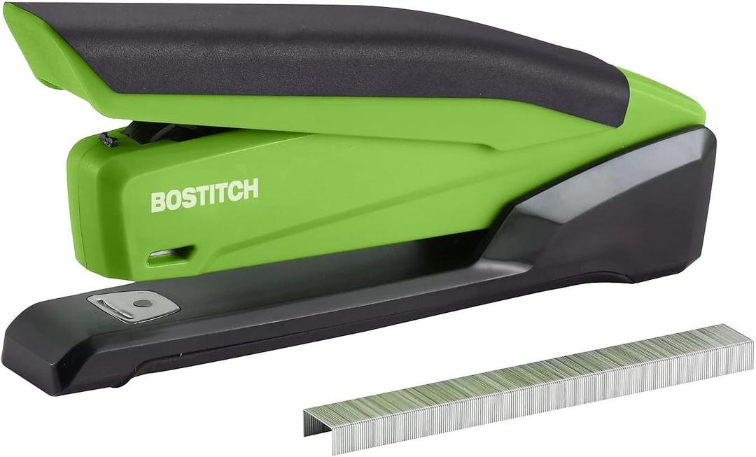 PaperPro-Bostitch 1123 inPOWER Stapler, 20-Sheet Capacity, Green