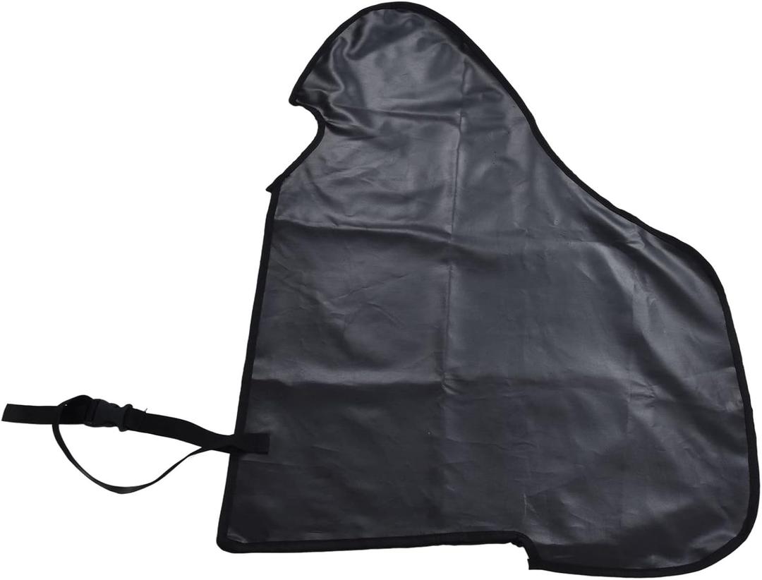 TOPINCN Waterproof, Resistant Hitch Cover, Tongue Jack Cover for Caravan with PVC Trailer Tow Ball Coupling Lock for Travel Trailer
