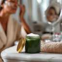 Danmu 3oz Glass Candle Jars,Candle Jars for Making Candles,Wedding,Baby Shower,Party Favors Decoration 24 Pack (Gold Lid)