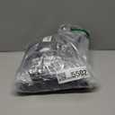 10 ft x 8 ft Wrinkle Free White Backdrop Curtain for Wedding Parties, Polyester Photography Backdrop Drapes for Birthday Parties Stage Backdrop Stand, White Background Curtains 5x8FT 2 Panels