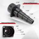 Shop Vac 90687 Universal Tool Adapter, 2PCS