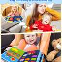 Exorany Busy Board Montessori Toys for Toddler Boy Birthday Gifts, Busy Book Sensory Learning Toys for Toddlers, Toddler Boy Airplane Car Travel Toy Educational Activities