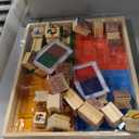 Melissa & Doug Deluxe Wooden Stamp Set: Animals - 30 Stamps, 6 Markers, 2 Stamp Pads