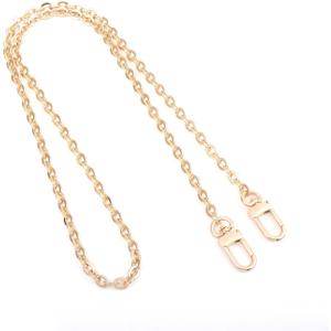 Purse Chain Strap Crossbody Gold Chain Shoulder Bag Replacement Strap with Metal Buckles (Length:41.3inch)