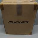 Motorcycle Backpack 50L, Waterproof 1680D Oxford Fabric, Expandable, Motorbike Helmet Bag, Reflective, Helmet Strap, USB, Large Capacity, Laptop Rucksack, Long Distance Travel Backpack, Black