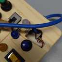 Grarain Busy Board for Toddlers - Montessori Educational Toy for 1-3 Year Old Boys & Girls | Travel-Friendly Sensory Learning Activity | Ideal for Kids with Autism(Clocks Busy Board)