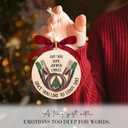 2 x Funny Christmas Ornaments - Got You Some Jumper Cables Ornament 2025 - Funny White Elephant Gifts for Coworkers, Friends, Besties, Colleagues - 2 Layer Wooden Exchange Ideas for Adults