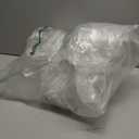 AIHSUMC 4 Pcs Candy Cookie Jar, 74 oz Clear Plastic Jars with Lids Apothecary Jars Candy Buffet Storage Containers Airtight Food Canister Home Organization for Kitchen Laundry and Party