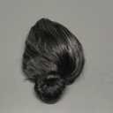 Old Lady Wig Costume for Women Grandma Granny Costume Wig for 100 Days of School Halloween Cosplay (Gray)